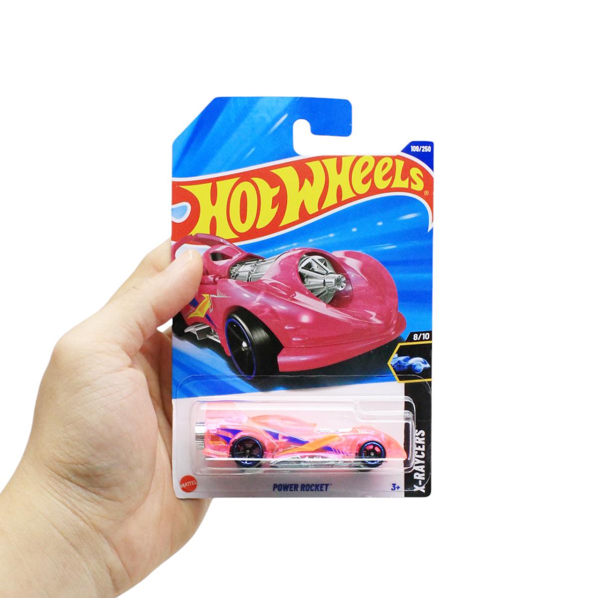 Siêu Xe Hot Wheels C4982 - 109/250 - Power Rocket (Mẫu Màu Giao Ngẫu Nhiên)