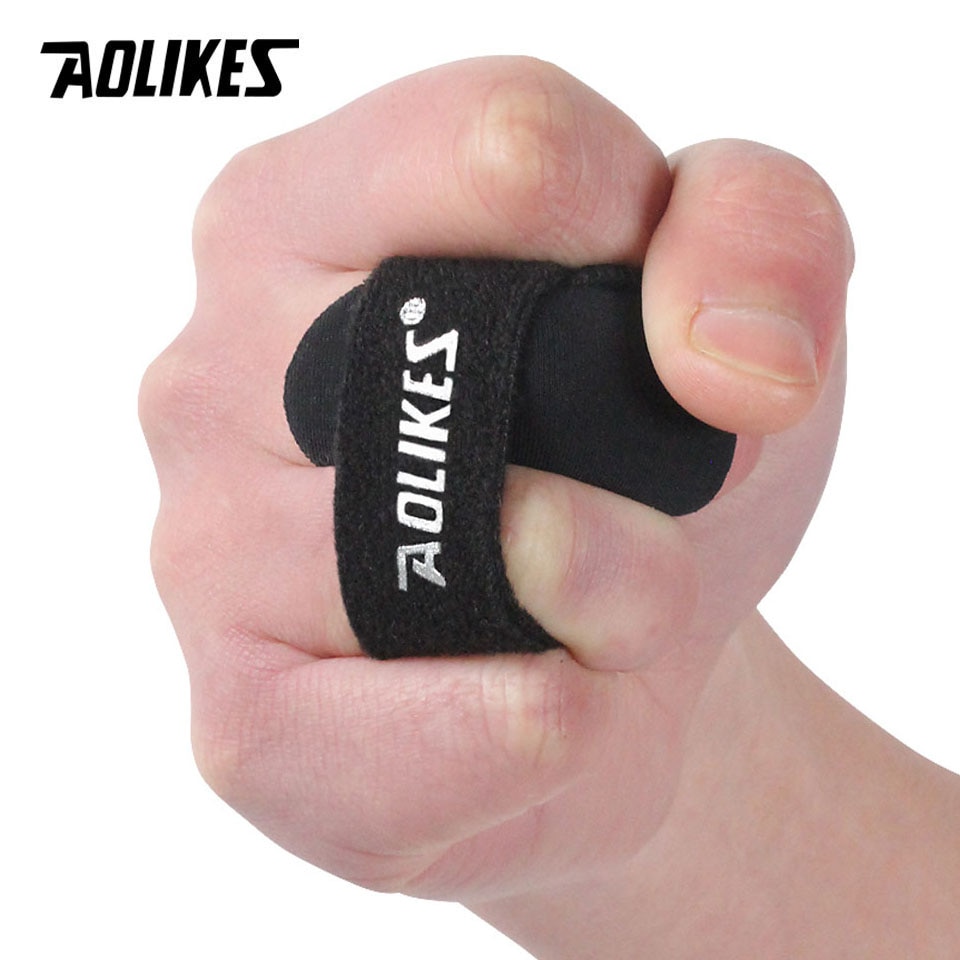 Nẹp Bảo Vệ Ngón Tay Hỗ Trợ Viêm Khớp Khi Chơi Bóng Rổ, Bòng Chuyền Finger protector AOLIKES YE-1586 - Hàng Chính Hãng