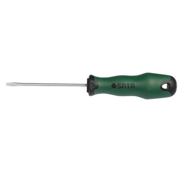 Tuốc nơ vít dẹp 8x150mm có từ tính - 63416 SATA