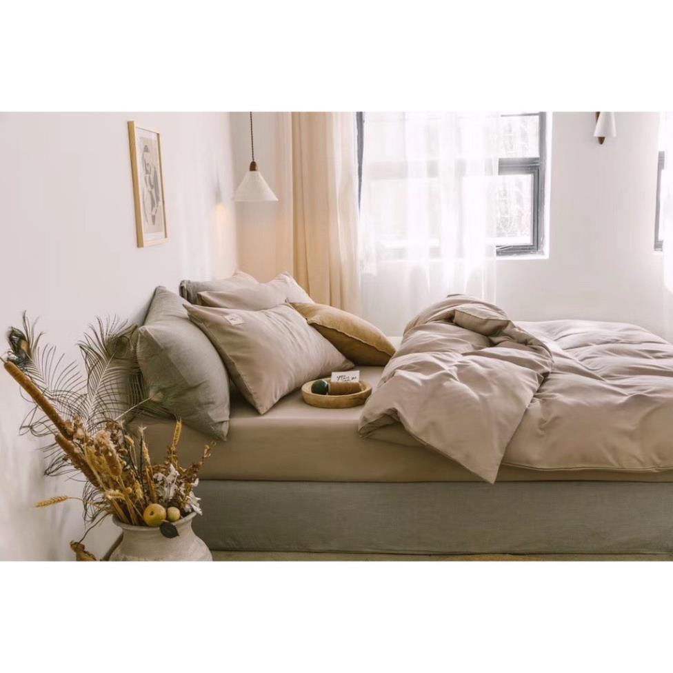 Bộ Chăn Ga Gối Cotton TC cao cấp - Be full giá tốt