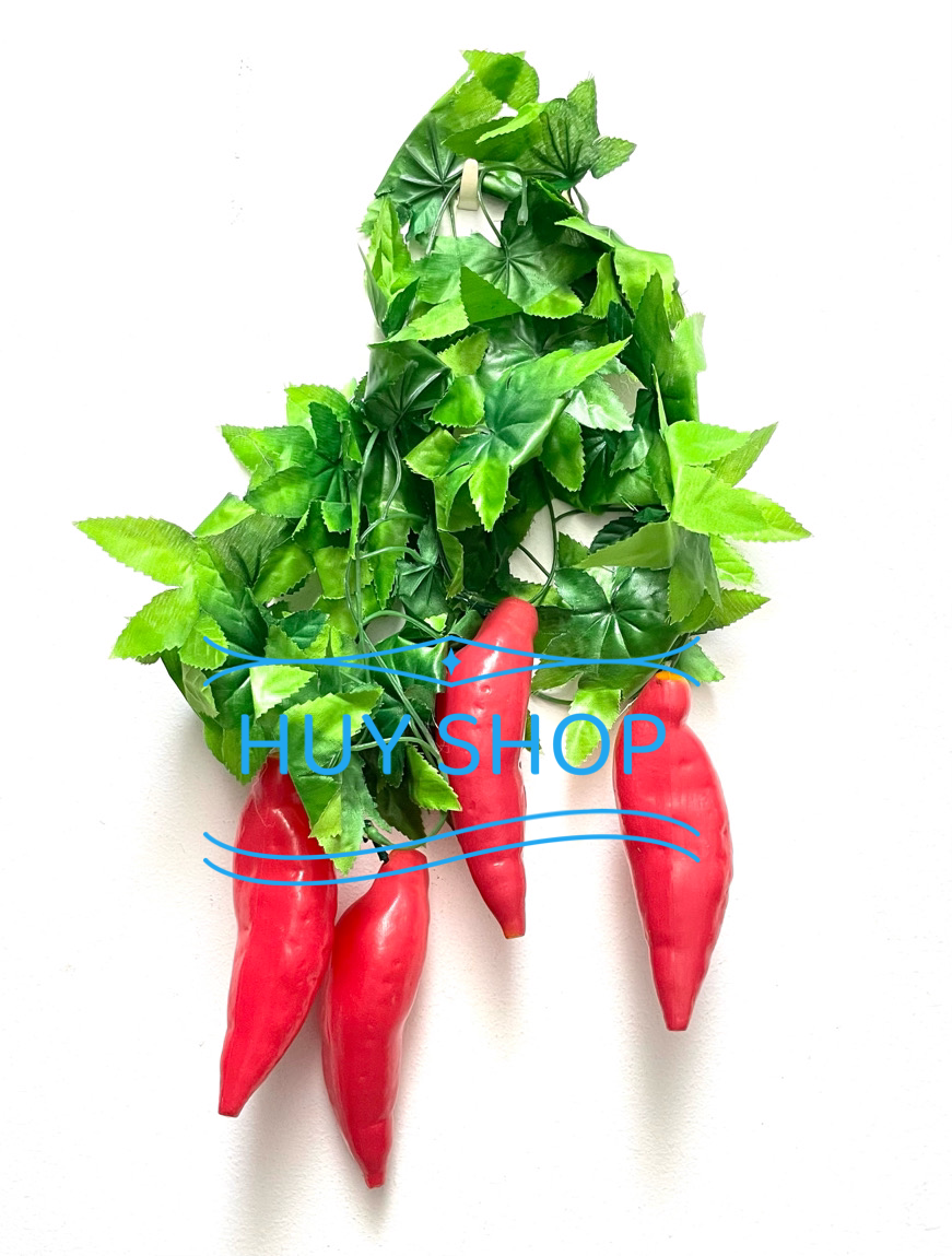 Dây Củ KHAI LANG nhân tạo trang trí - Trái Cây giả