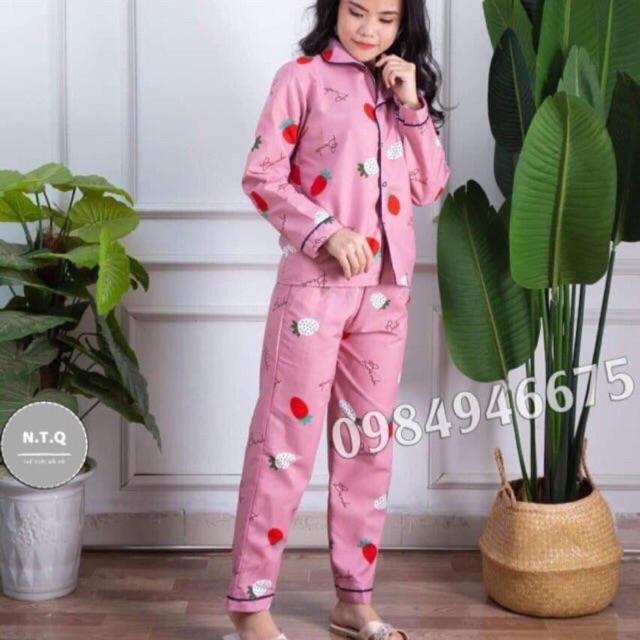 Bộ pijama chất thô kate giá rẻ