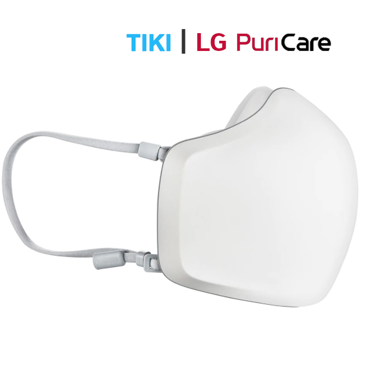 Khẩu trang lọc khí LG PuriCare thế hệ 2 [MÀU TRẮNG] lọc bụi mịn 2.5 PM AP551AWFA Hàng chính hãng / Hàng nhập khẩu