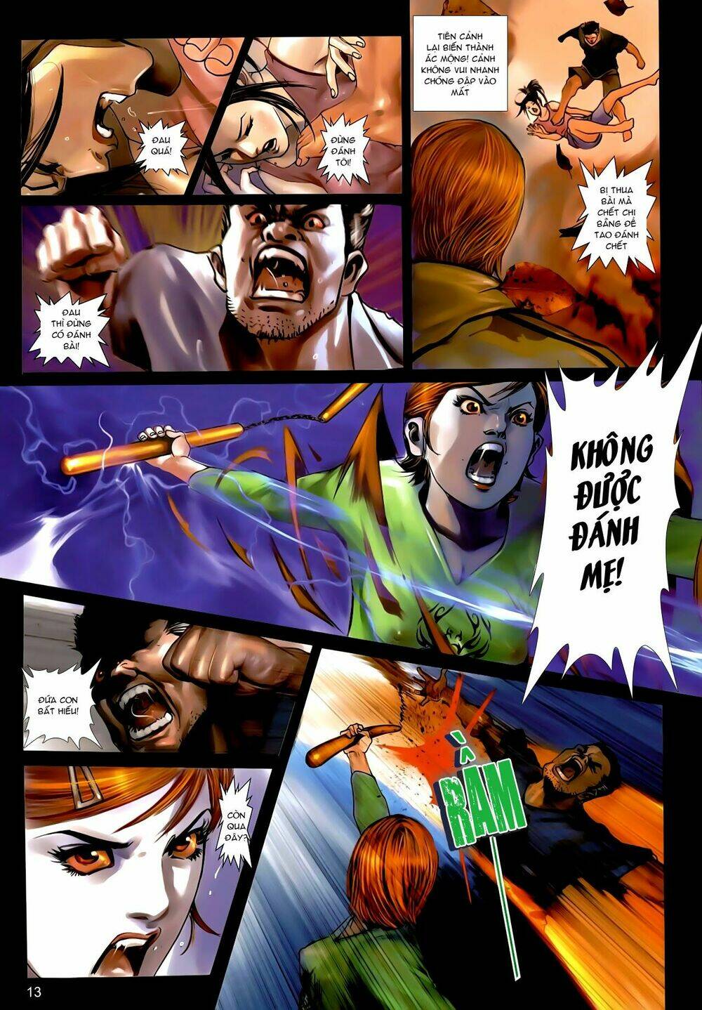 nữ hồng côn chapter 2 13