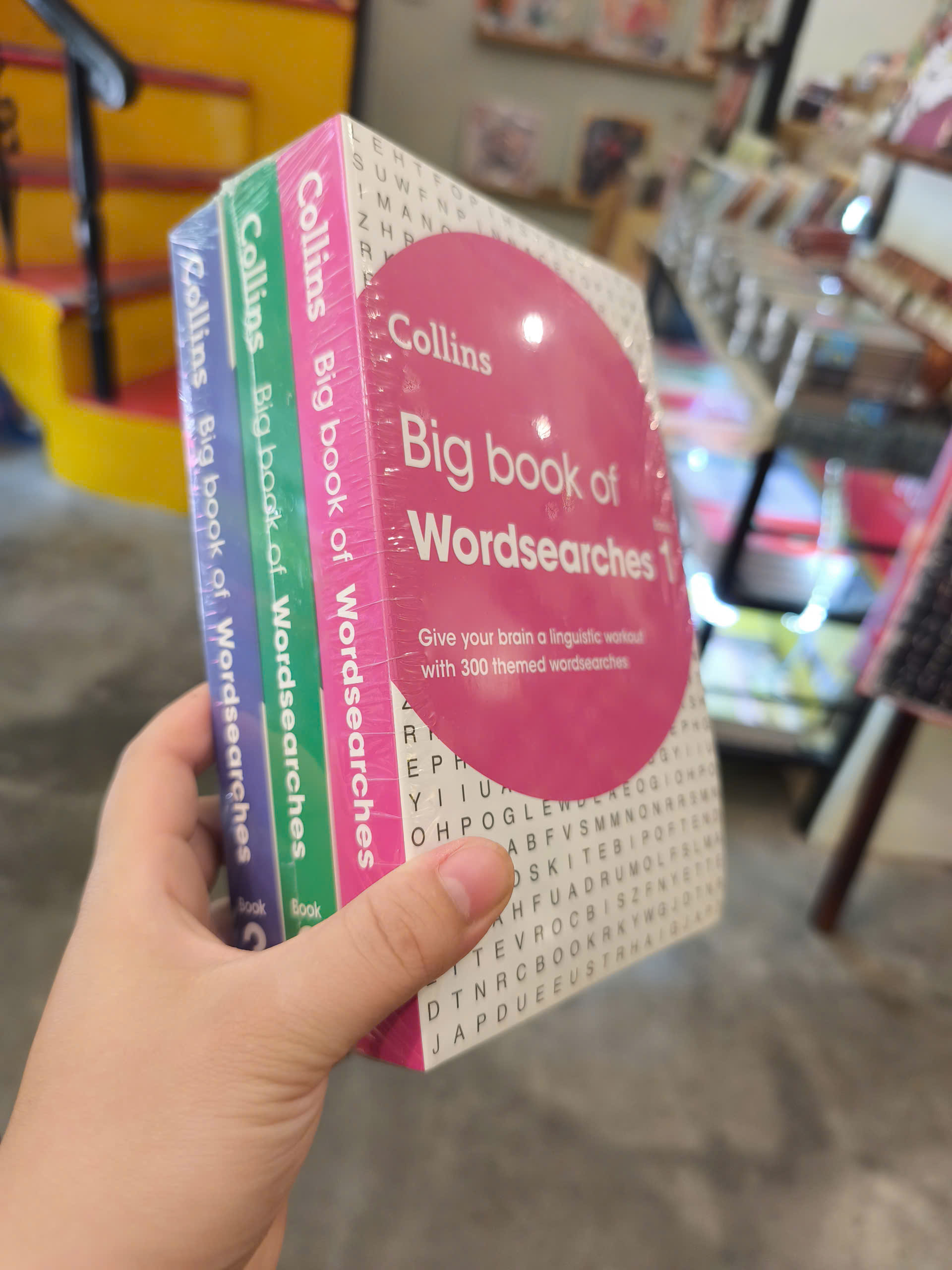 Sách - Big Book of Wordsearches (Set 3 Books) | Trò chơi ô chữ / Ngoại văn Nhập khẩu / Sách giải trí