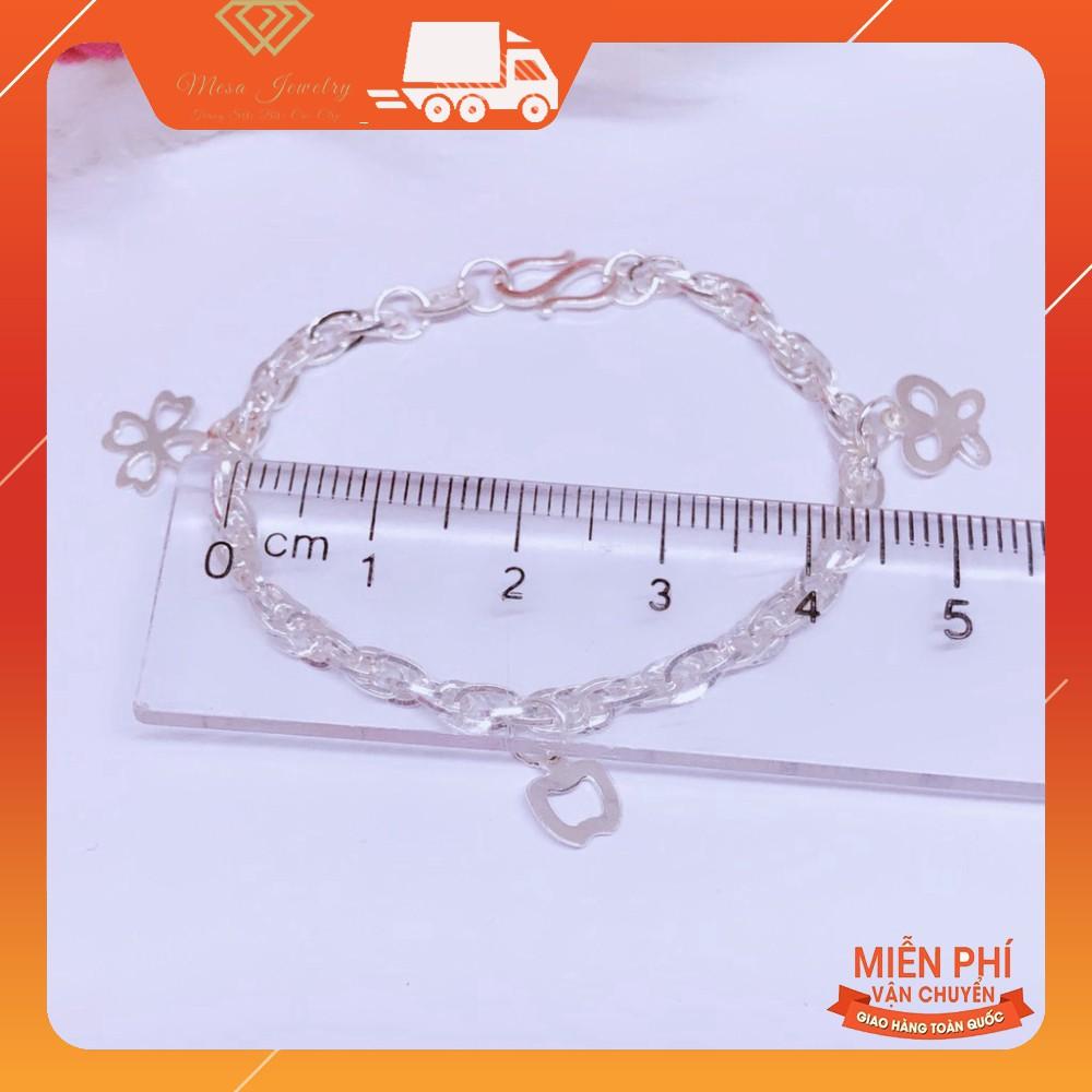 LẮC TAY TRẺ EM BẠC TA LẮC HOA