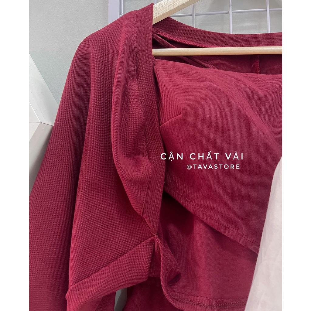 Set áo 2s + Áo khoác + Chân váy