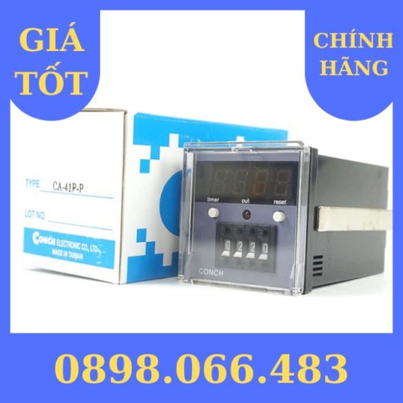 *Giao Toàn Quốc* Bộ Đếm Màn Hình Kỹ Thuật Số Công Nghiệp Bộ Đếm Một Phần Bốn Chữ Số Bộ Đếm CA-41P-P Conch xuất VAT