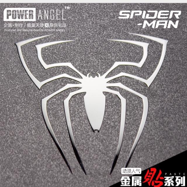 Logo Spiderman Kim loại