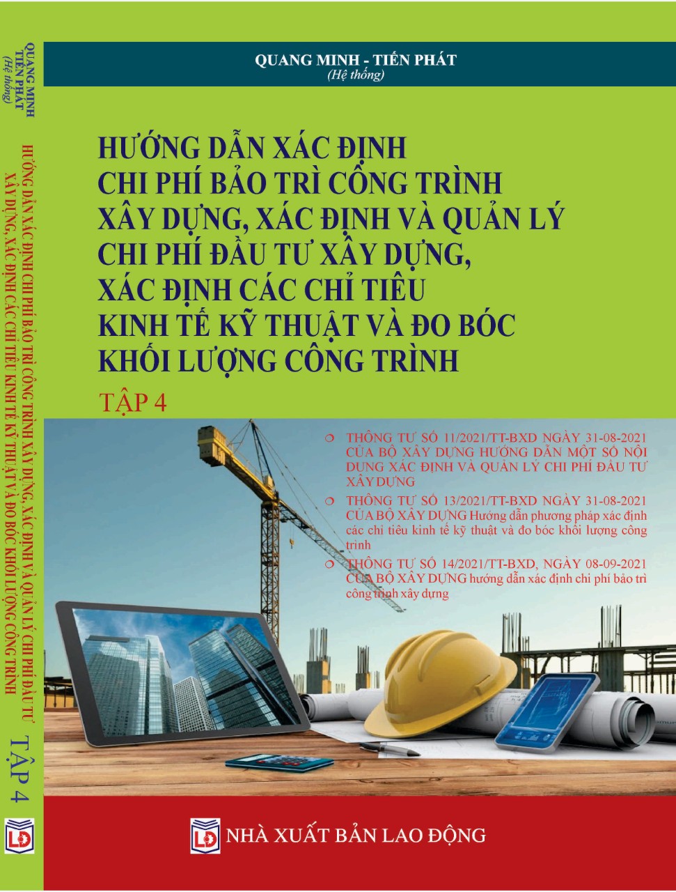 ĐỊNH MỨC DỰ TOÁN XÂY DỰNG CÔNG TRÌNH TẬP 1