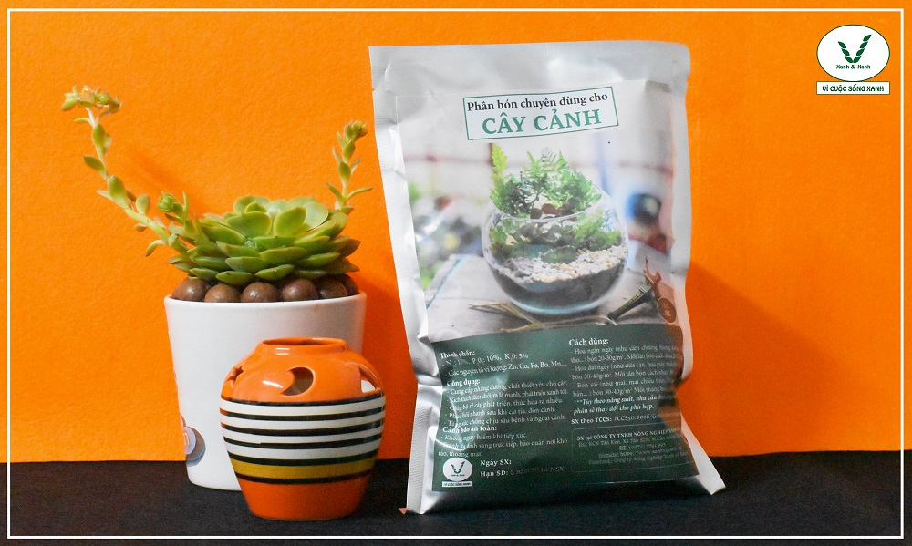 Phân bón hữu cơ cho cây cảnh, thích hợp mọi loại cây trồng, kích thích ra hoa