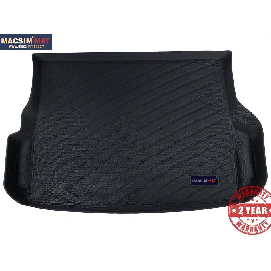 Thảm lót cốp xe ô tô Lexus RX 2010-2015 nhãn hiệu Macsim chất liệu TPV cao cấp màu đen