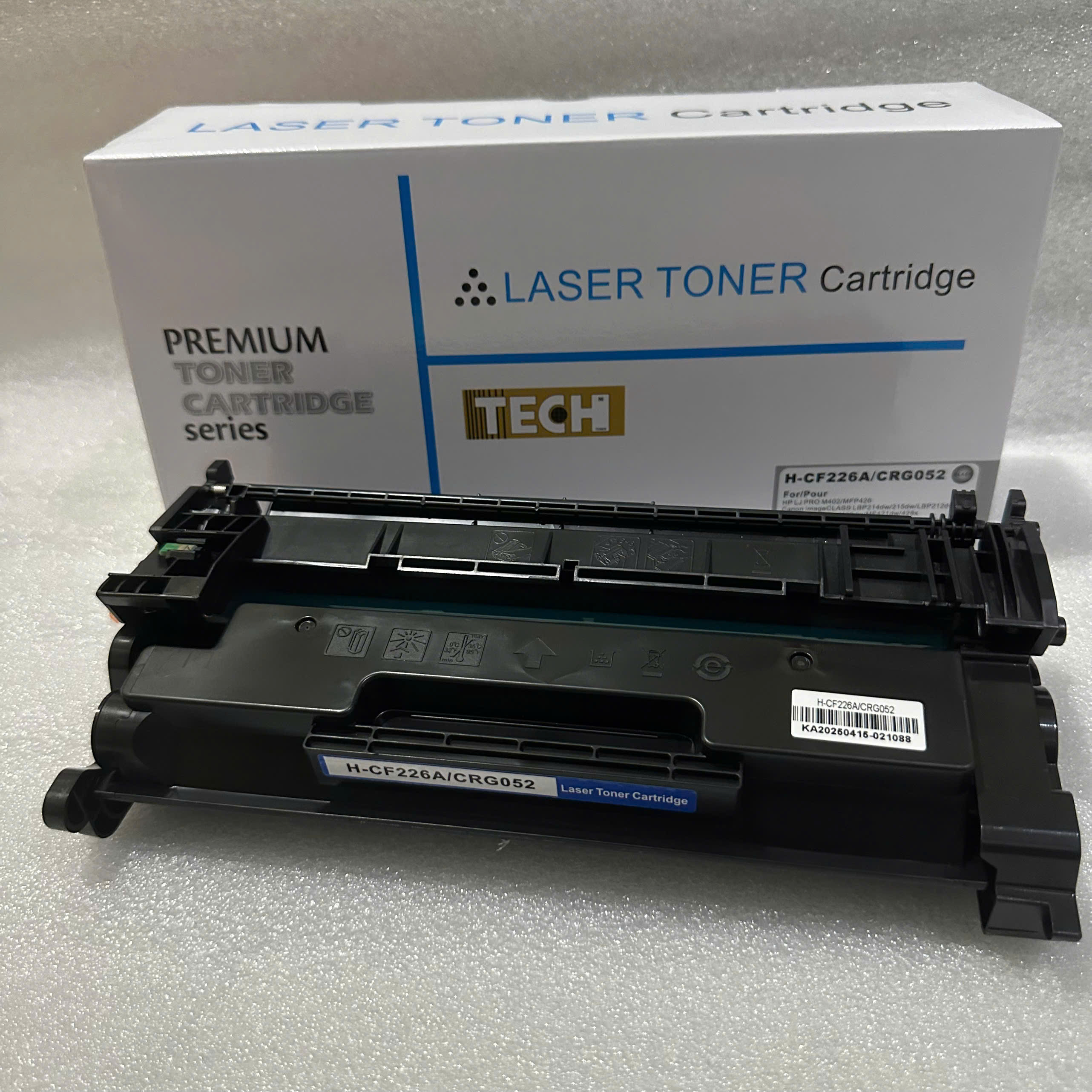 Hộp Mực 26A 052 TECH dùng cho máy in Hp M402D M426 Canon 214DW, 212DW in 3100 trang - Hàng Nhập Khẩu