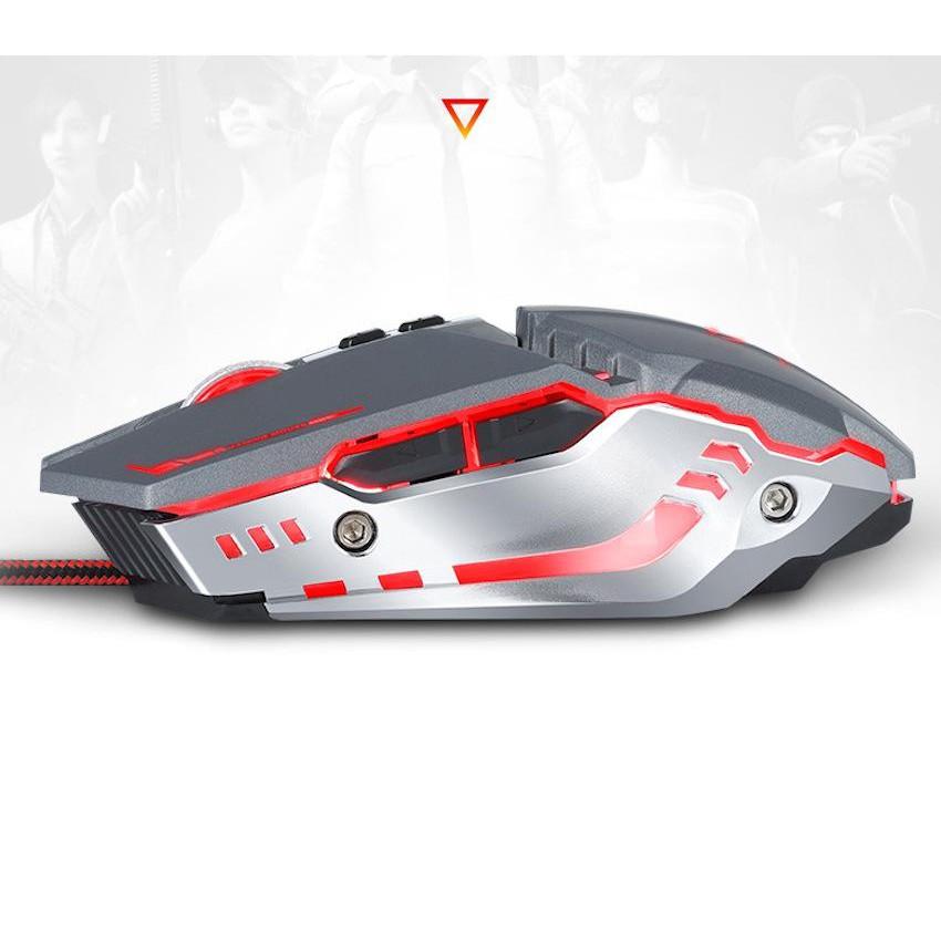 Chuột Gaming Dây  Mouse Có Dây Gaming T-Wolf V7 (BH 12 Tháng) SPTECH COMPUTER