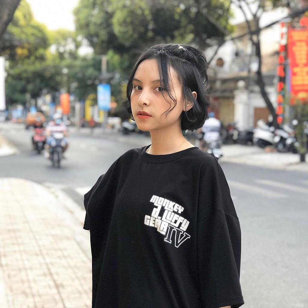 Áo Thun Tay Lỡ LUFFY GEAR IV Unisex /Nam nữ unisex ️ Jaystoree Kiểu áo phông cổ tròn form rộng