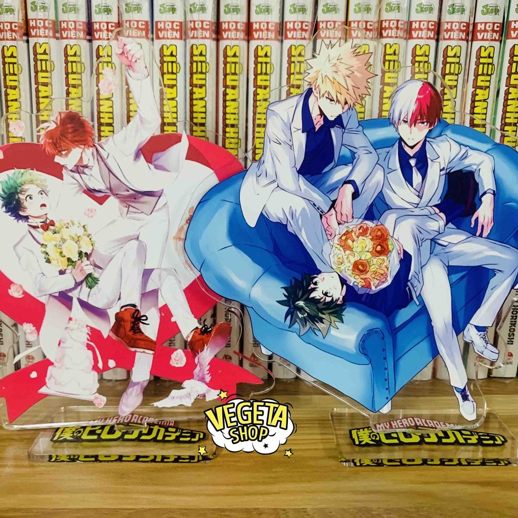 Mô Hình Tượng Standee Acrylic Mica 2 mặt - My Hero Academia Học viện siêu anh hùng - All Might Midoriya Bakugo Todoroki