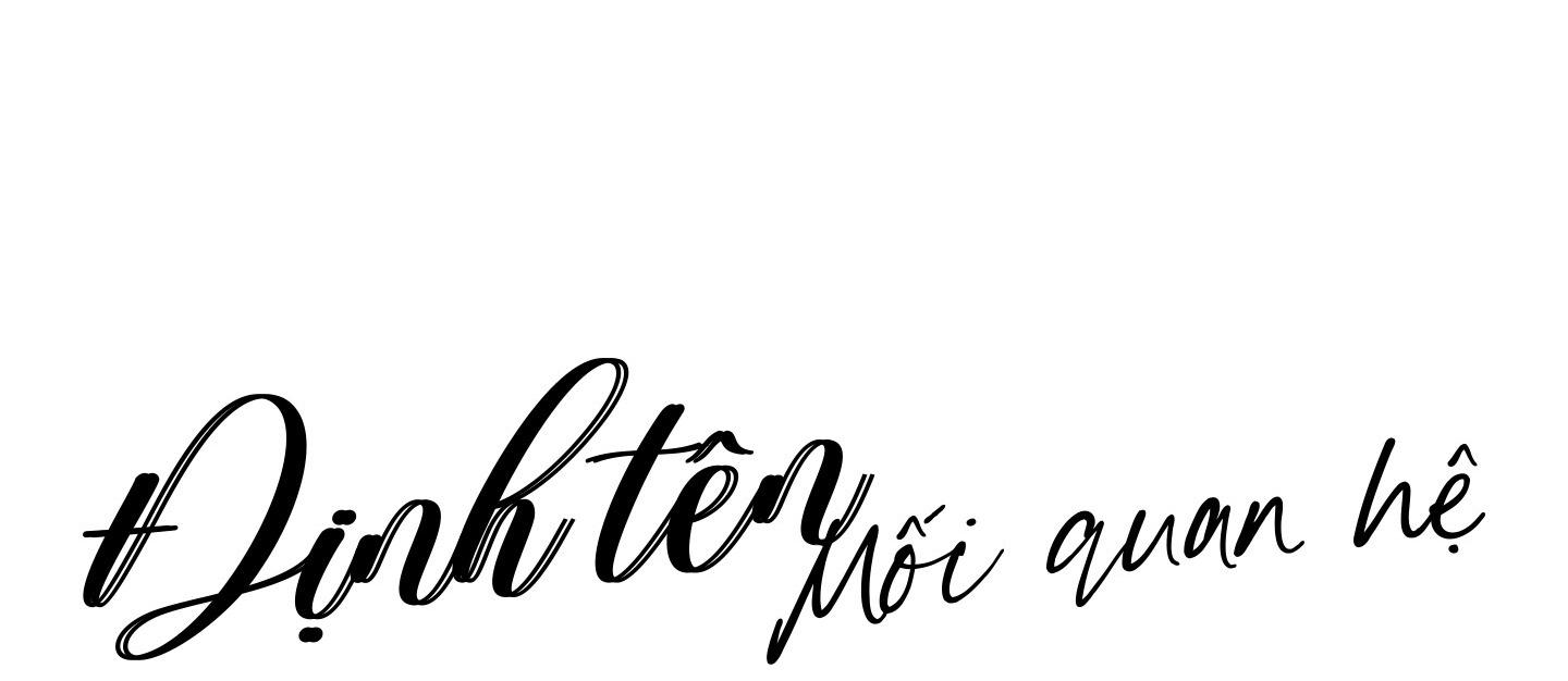 định tên mối quan hệ chapter 7 6