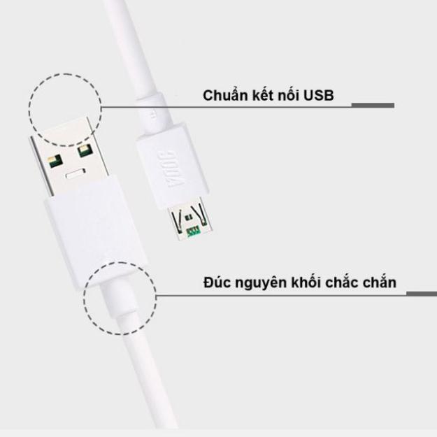 CÁP SẠC NHANH VOOC MICRO CHO OPPO VIVO CHÍNH HÃNG - HỖ TRỢ SẠC NHANH VOOC-Hàng Chính Hãng