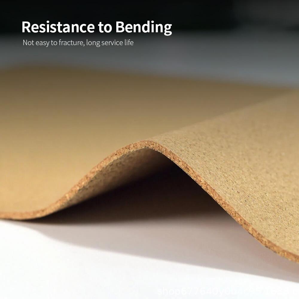 Tấm lót chuột Natural Cork Texture Desk Mat chống thấm nước,chống bụi kích thước lớn
