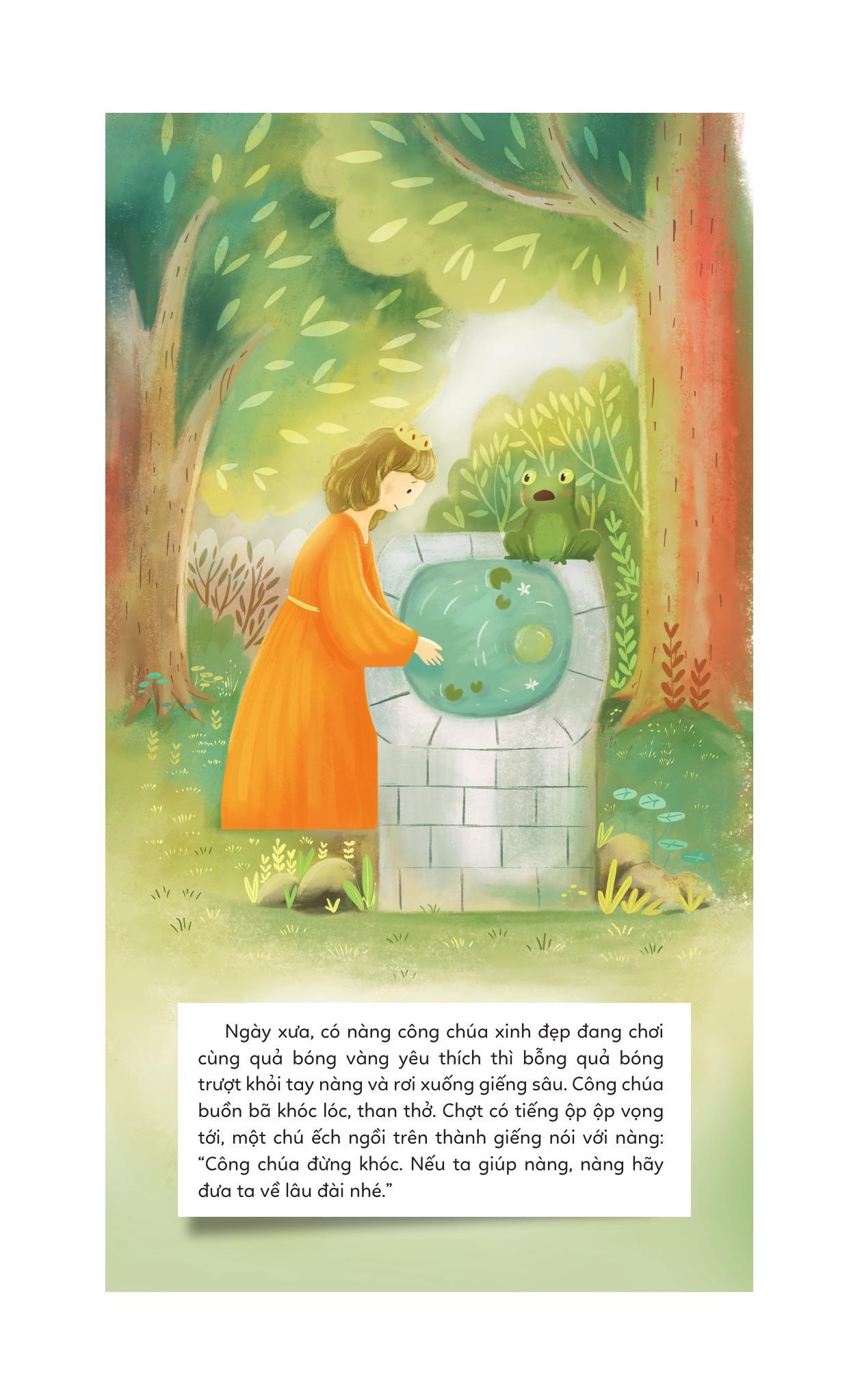 Sách - Sách Dựng Hình 3D - Những Câu Chuyện Cổ Tích Hay Nhất - Hoàng Tử Ếch - Bìa Cứng