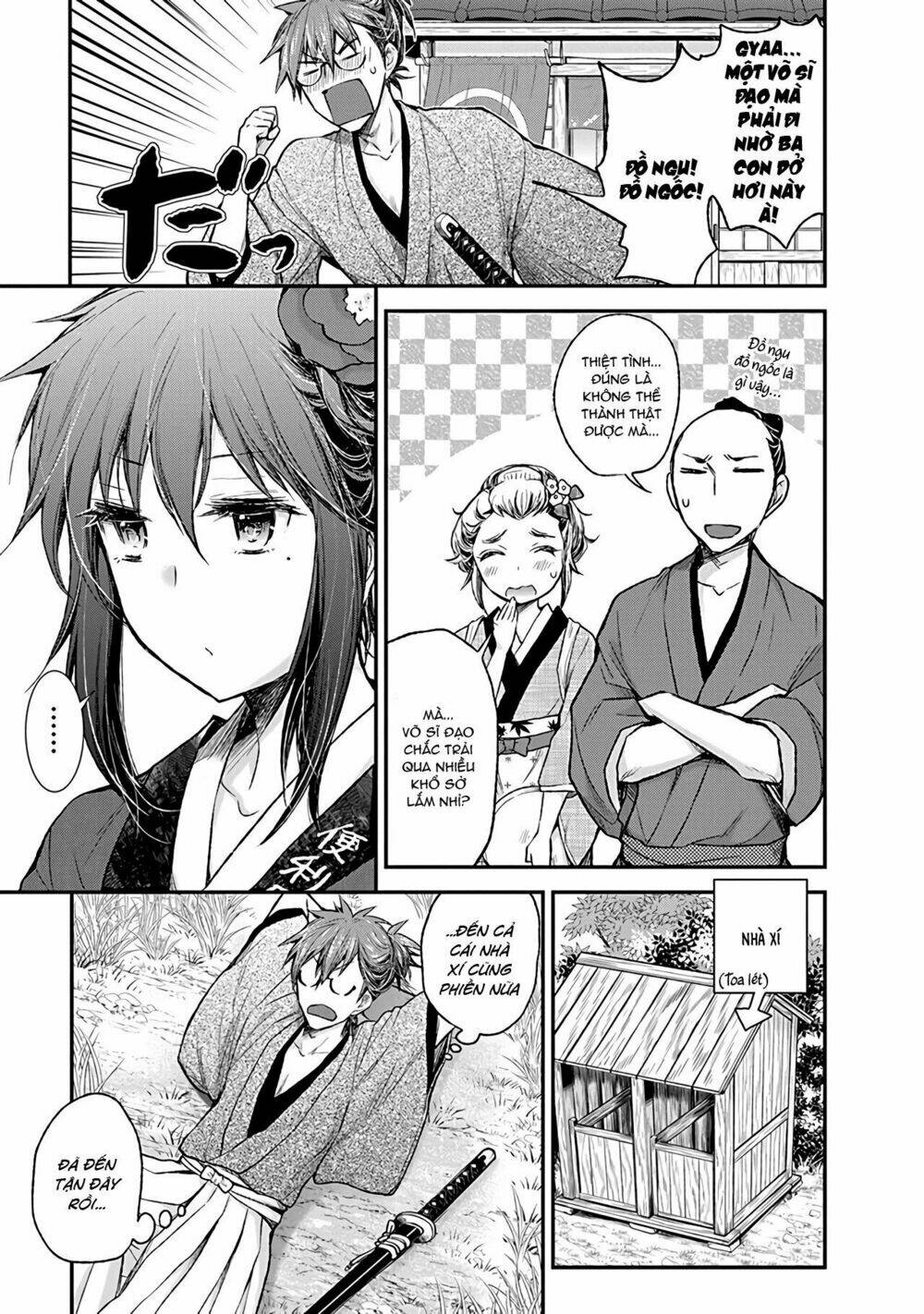 Henjo - Hen Na Joshi Kousei Amaguri Chiko Chapter 77 - Trang 11