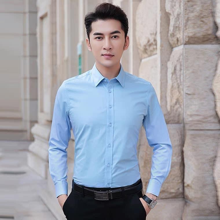 Áo sơ mi nam lụa cao cấp mới nhất 2022