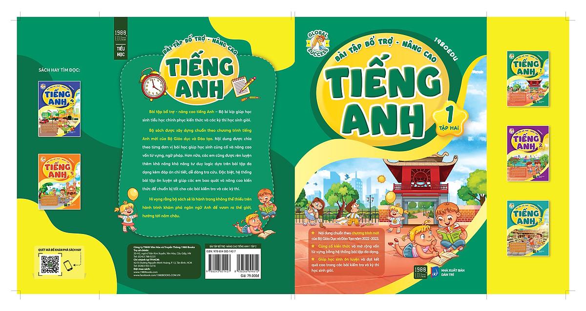 Bài Tập Bổ Trợ Nâng Cao Tiếng Anh Lớp 1 Tập 2 - Bản Quyền