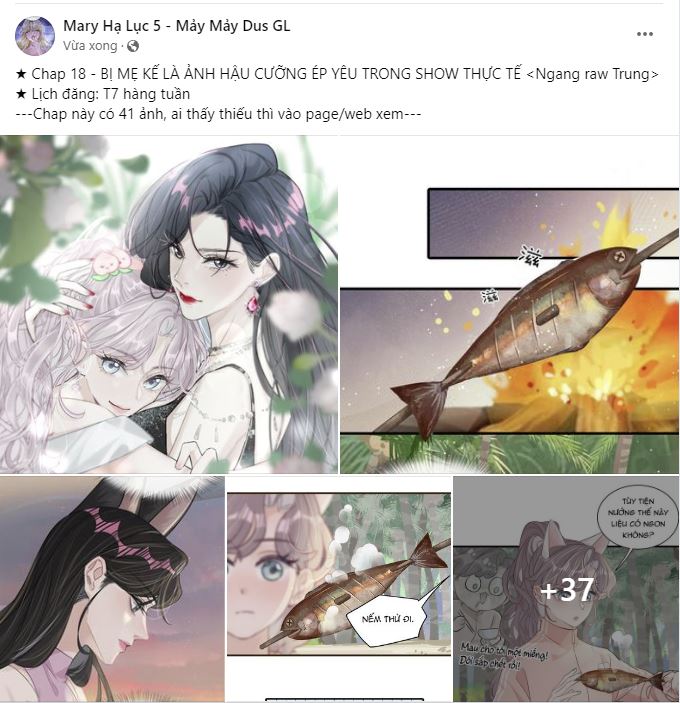 bị mẹ kế là ảnh hậu cưỡng ép yêu trong show thực tế chapter 18 1