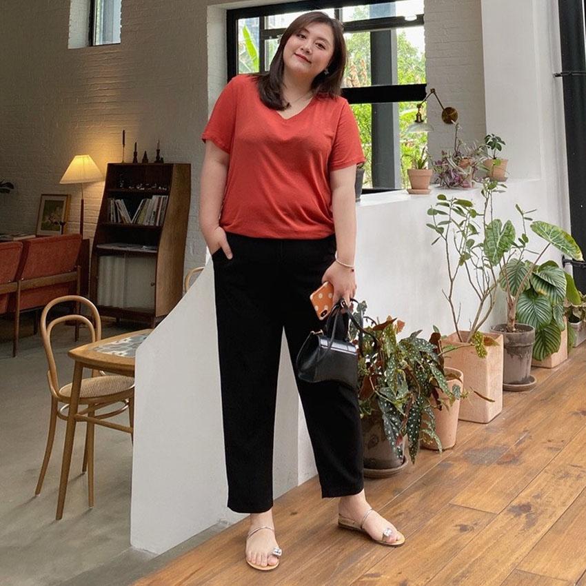 Quần baggy Bigsize lưng thun chubbybigsize