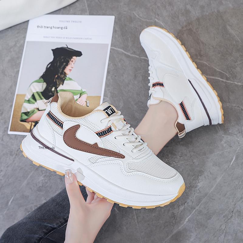 Ưu đãi nhất giày thể thao giày đỏ lưới giảm giá mới nhất giày hợp thời trang giày chạy bộ thoáng khí phù hợp với mọi trận đấu