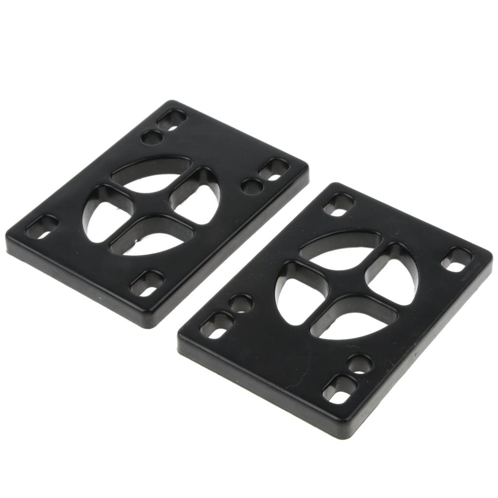 4pcs Skateboard Risers Shock Pad Longboard Shock-proof Mounting Hardware