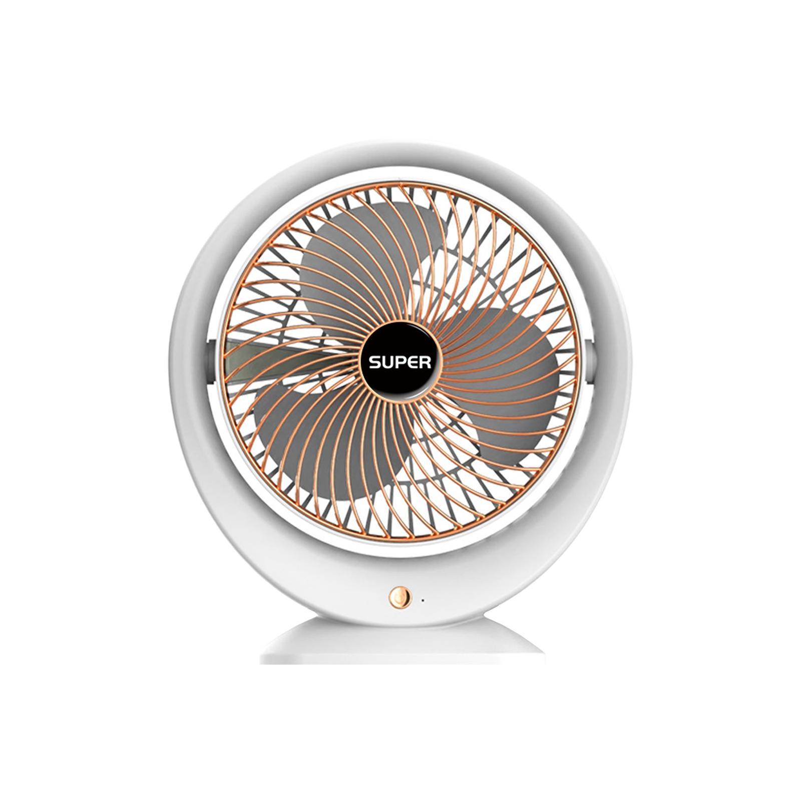 Desktop Fan 3 Speeds Wind USB Rechargeable Mini Fan for office travel Indoor