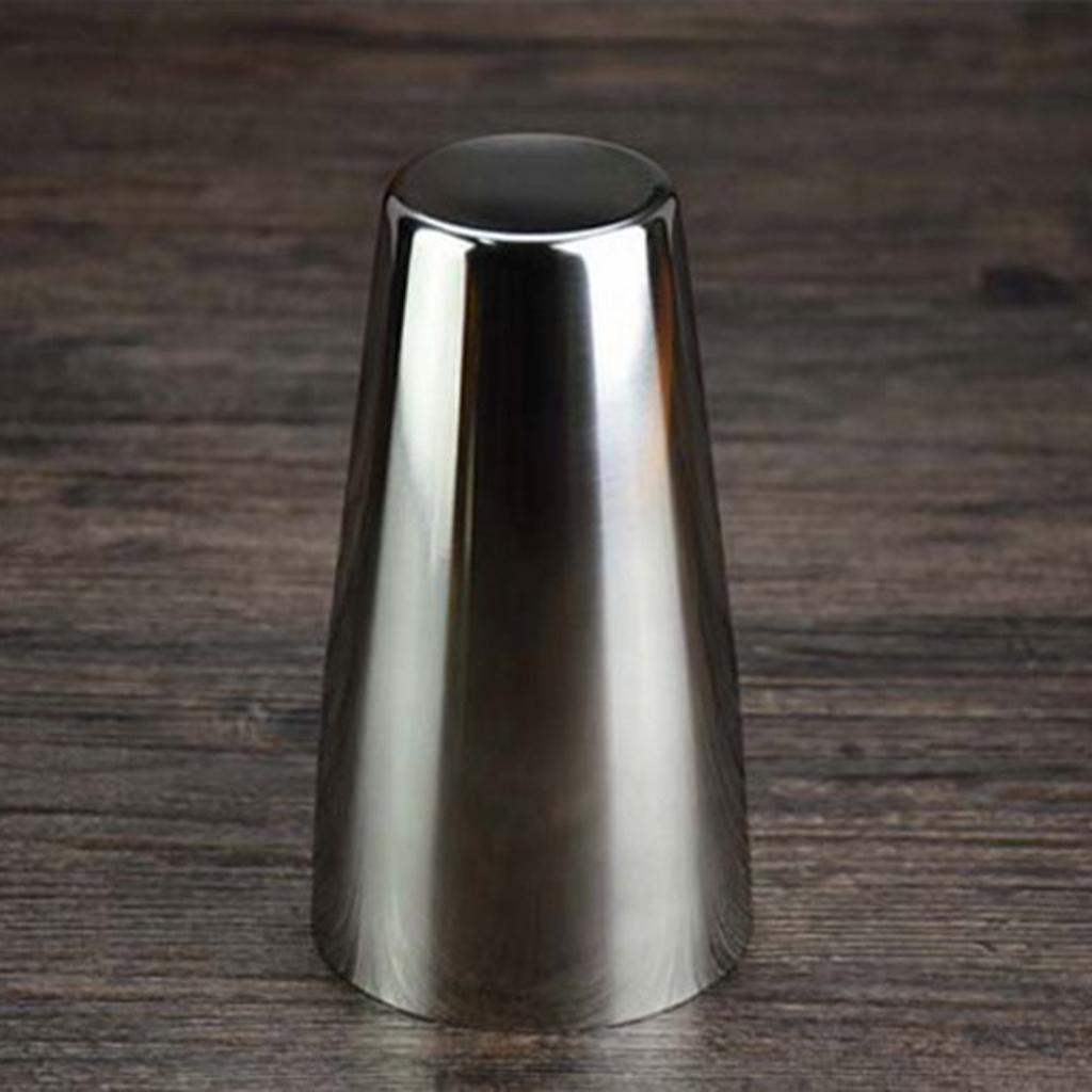 Stainless Steel Silver Bar Shaker Mixer Drinks Mixing Tin Boston Shaker