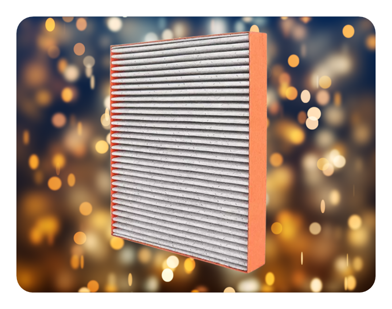 Lọc gió điều hòa cao cấp Macsim N95 xe ô tô Volkswagen Tiguan 5 seat -2018/ Tiguan 7 seat -2018 / Passat -2019