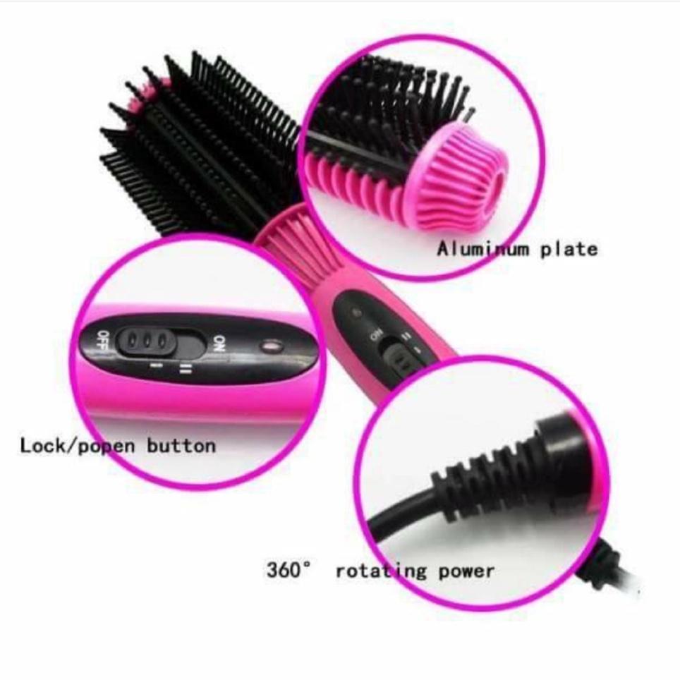 Lược điện 8810 uốn cúp chải thắng tóc đa năng