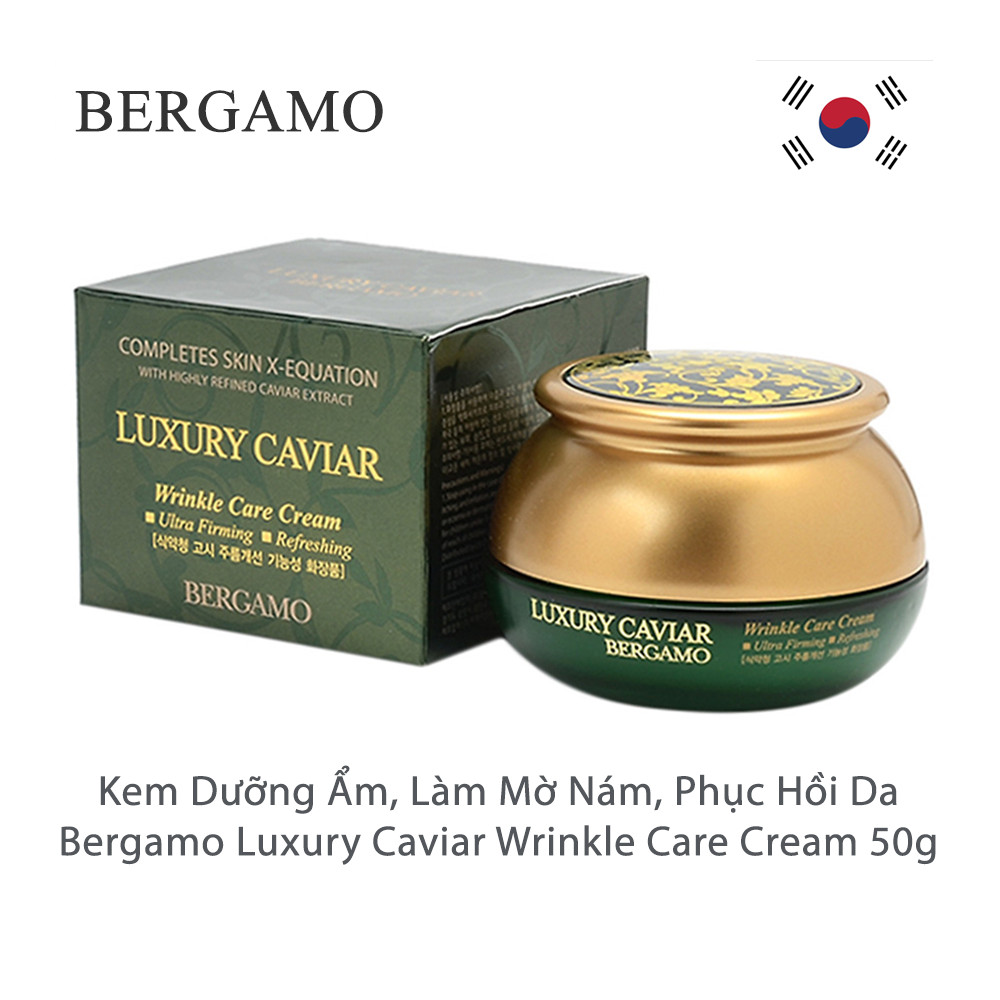 Kem Bergamo Luxury Caviar Wrinkle Care Cream 50g