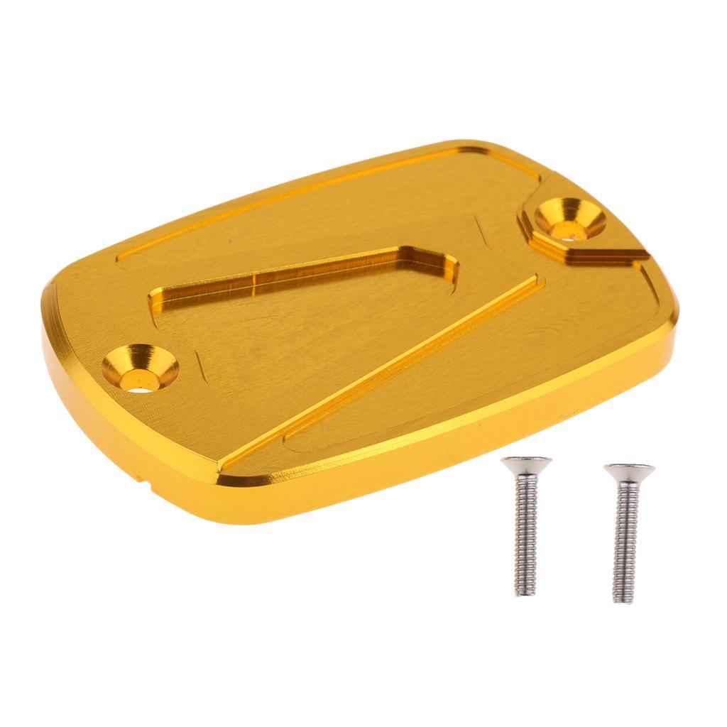 Gold Motorcycle CNC Front Brake Fluid Reservoir Cover Cap for Yamaha TMAX 500 530