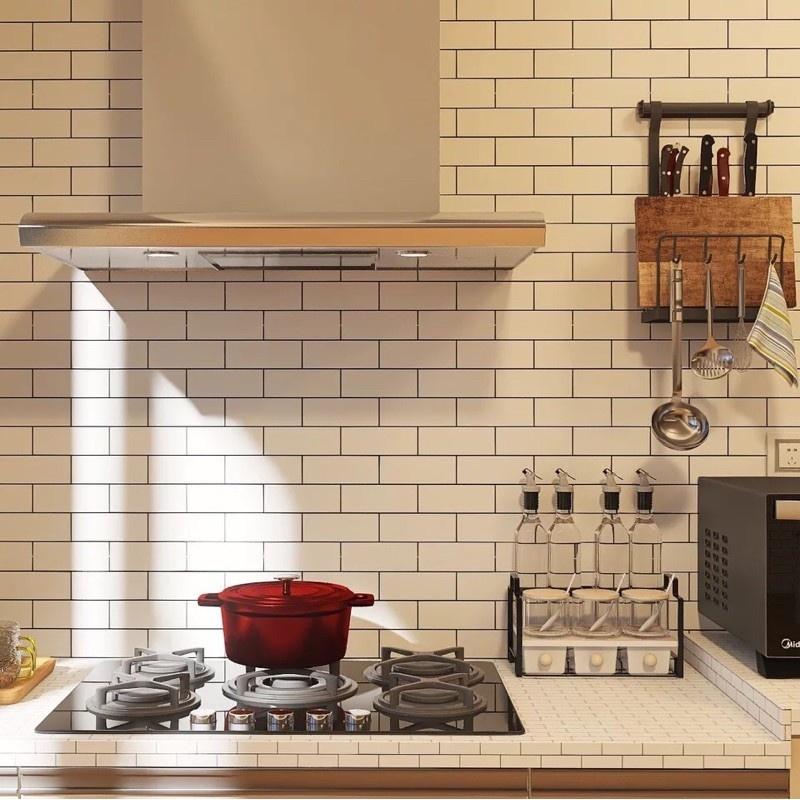 Cuộn 3mét decal giấy Dán Bếp chống dầu mỡ Ô Gạch