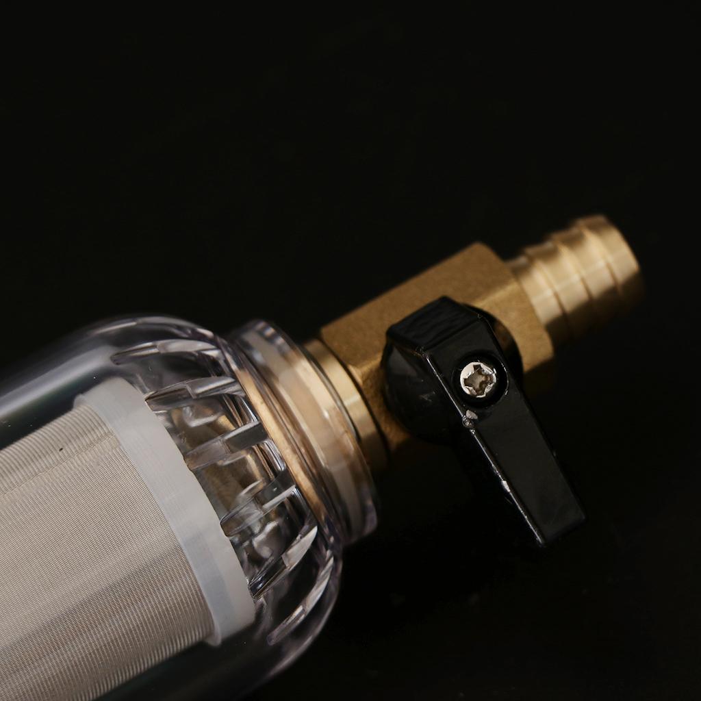 Water Prefilter System, Whole House Water Filter 40 Microns Precision Filtration Mesh, Household Filter for Municipal Tap Water, Water Filtering