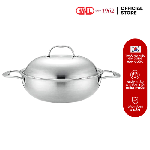 Chảo lẩu Party Wok 5 lớp liền đáy Bergen 24cm