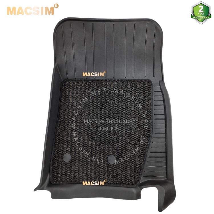 Thảm lót sàn 2 lớp  xe ô tô TOYOTA LAND CRUISER 2009- đến nay Nhãn hiệu Macsim 3W  chất liệu nhựa TPE đúc khuôn cao cấp