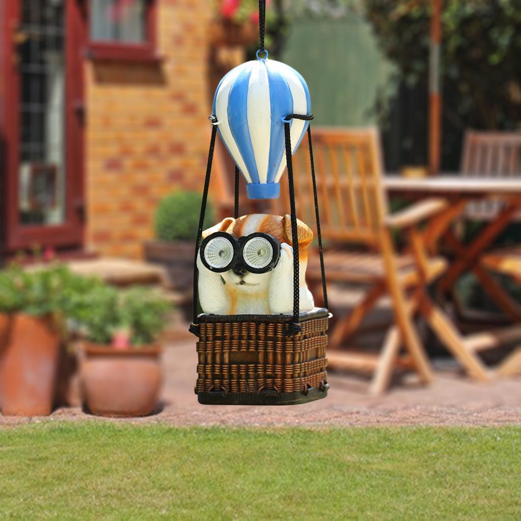 4x Light Hanging Light Ornament Night Light Decoration for Path Outdoor Yard