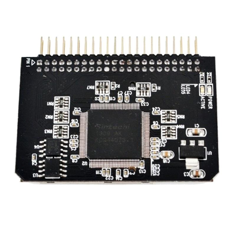 Thẻ SD đến bộ chuyển đổi IDE 2,5 inch, bộ chuyển đổi thẻ nhớ SDHC/SDXC sang máy tính xách tay HDD 44 PIN POR