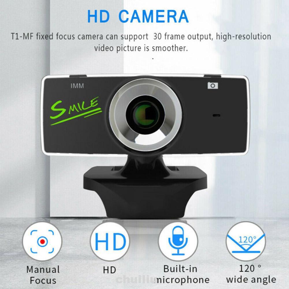 Webcam 480p 30fps Hd Usb 2.0 Có Mic Cho Máy Tính