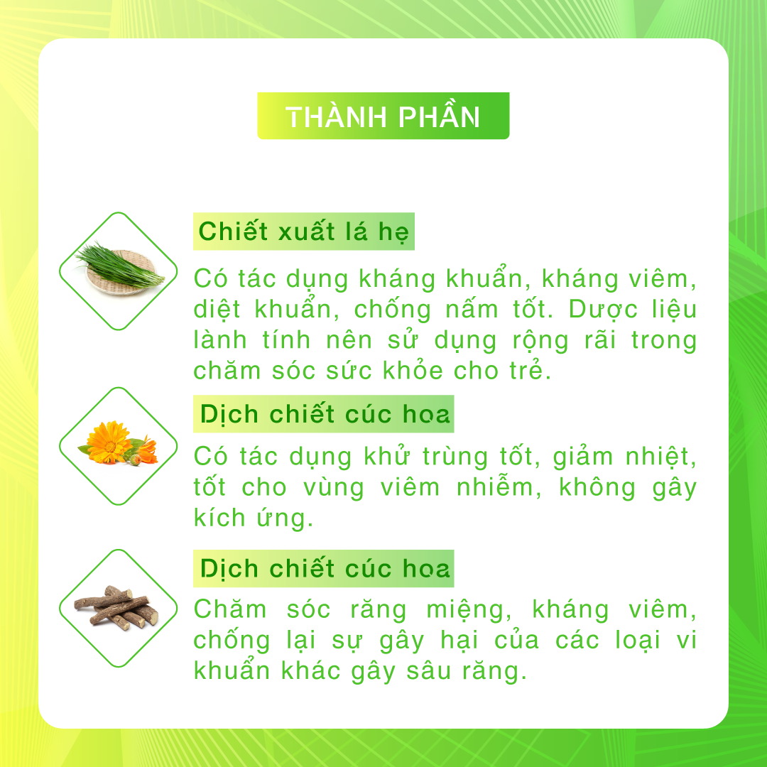 Xịt rơ miệng trẻ em BBNIE - Chiết xuất từ thiên nhiên,  làm sạch khoang miệng và lưỡi cho bé, hạn chế hình thành tưa lưỡi