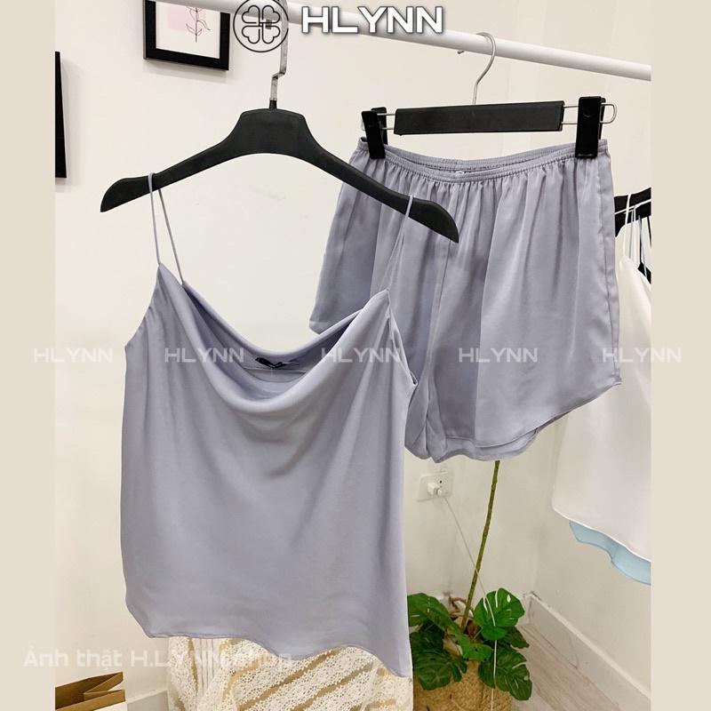 Quần lụa satin mặc nhà quần mặc váy