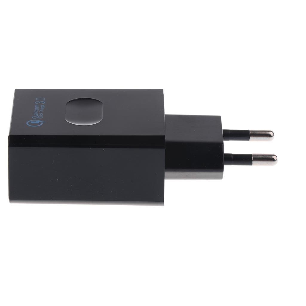 QC3.0 USB Wall Charger Universal Quick Charge Phone Power Adapter EU Plug