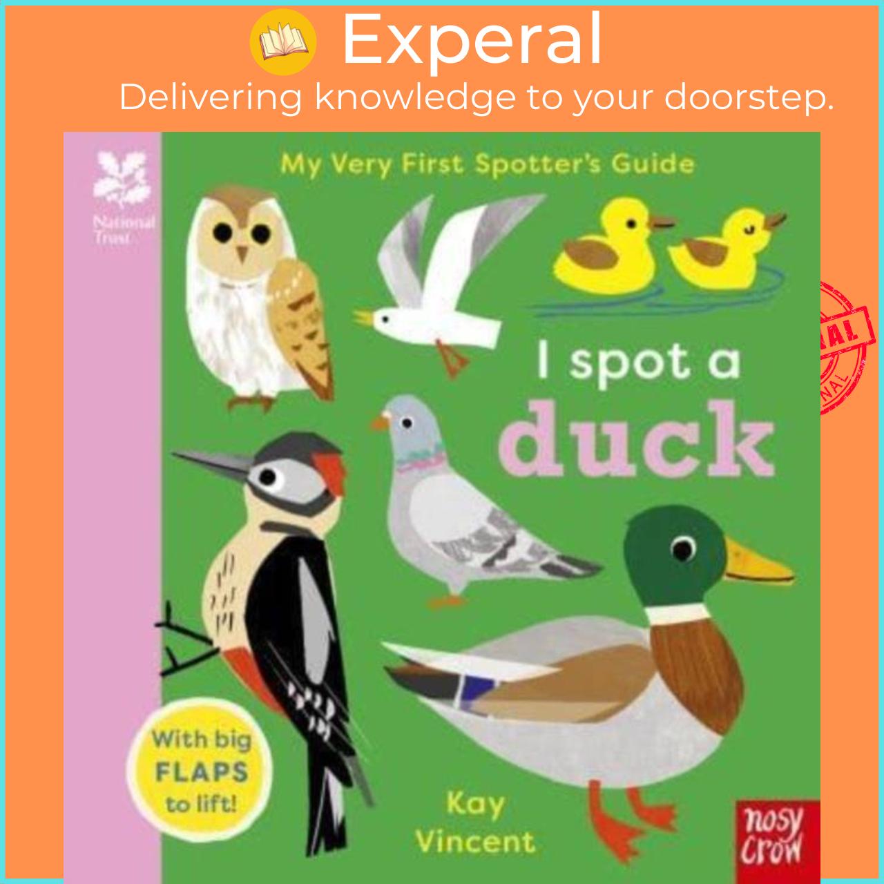 Hình ảnh Sách - National Trust: My Very First Spotter's Guide: I Spot a Duck by Kay Vincent (UK edition, boardbook)