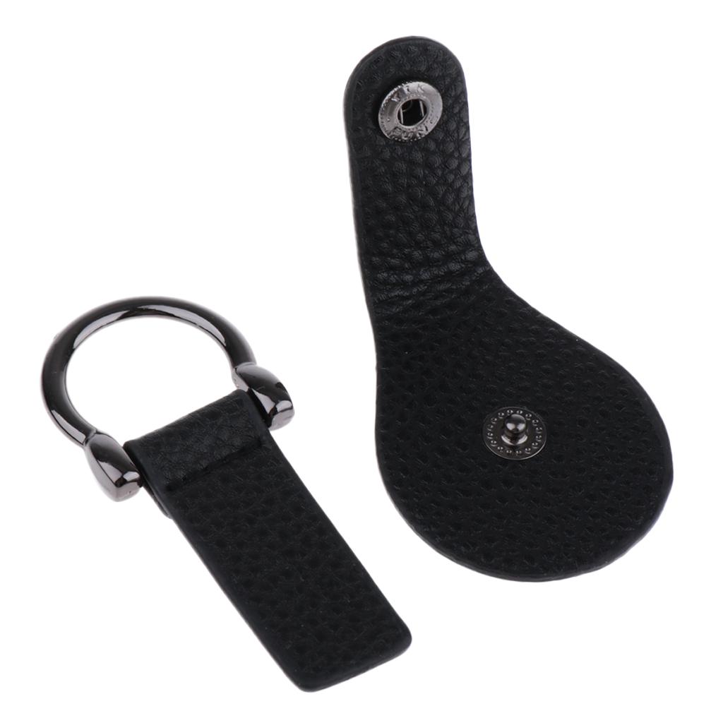 3 May Trên Ví Cầm Tay Giả Da Khóa Tab Tự Làm Túi Đeo Vai Túi Xách Thay Thế-Đen