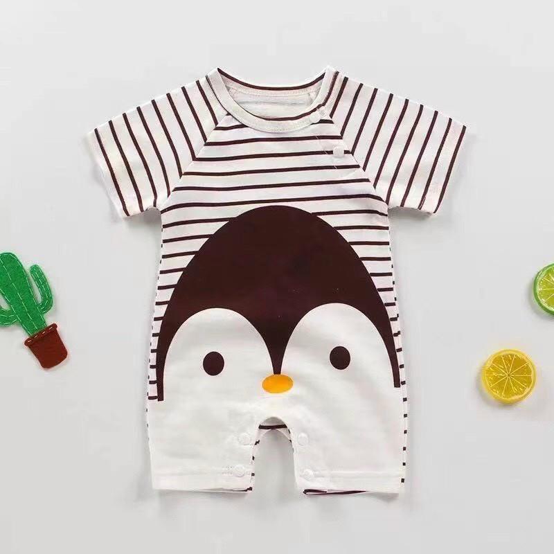 Body đùi bé trai , bé gái Body hè cho bé Vải cotton Quảng Châu Bodysuit Quần áo trẻ em